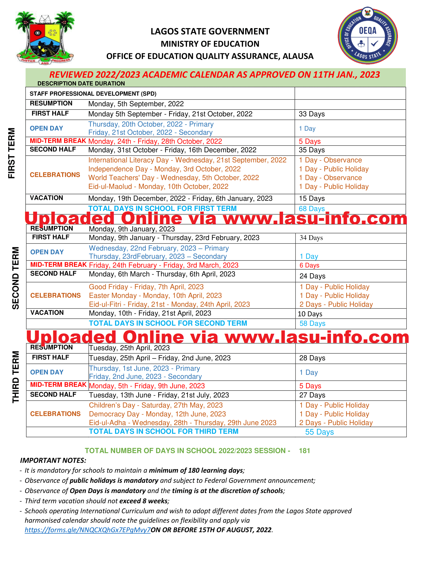 lagos-state-schools-calendar-2022-2023-official-version